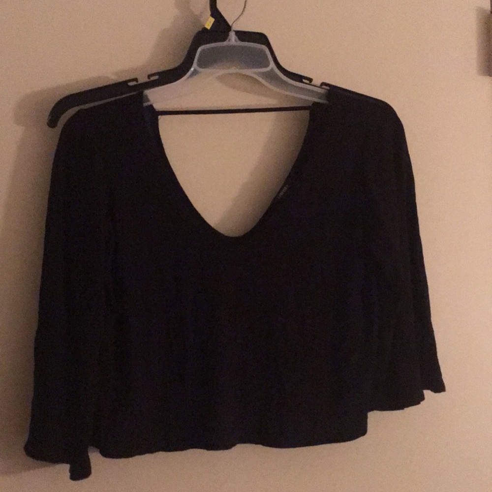 Black Forever21 crop top size L